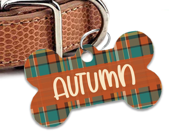 Pet ID Tag | Dapper Plaid