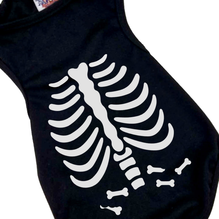 Halloween Dog Shirt | Dog Skeleton