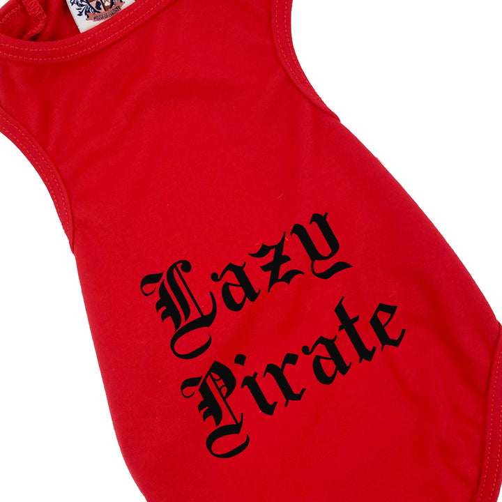 Halloween Dog Shirt | Lazy Pirate