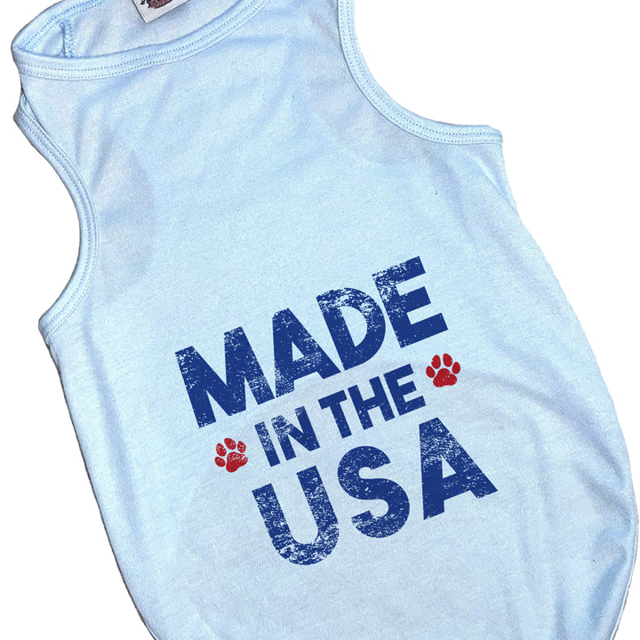 Made In The USA Dog Tee