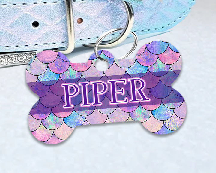 Pet ID Tag | Shimmering Mermaid