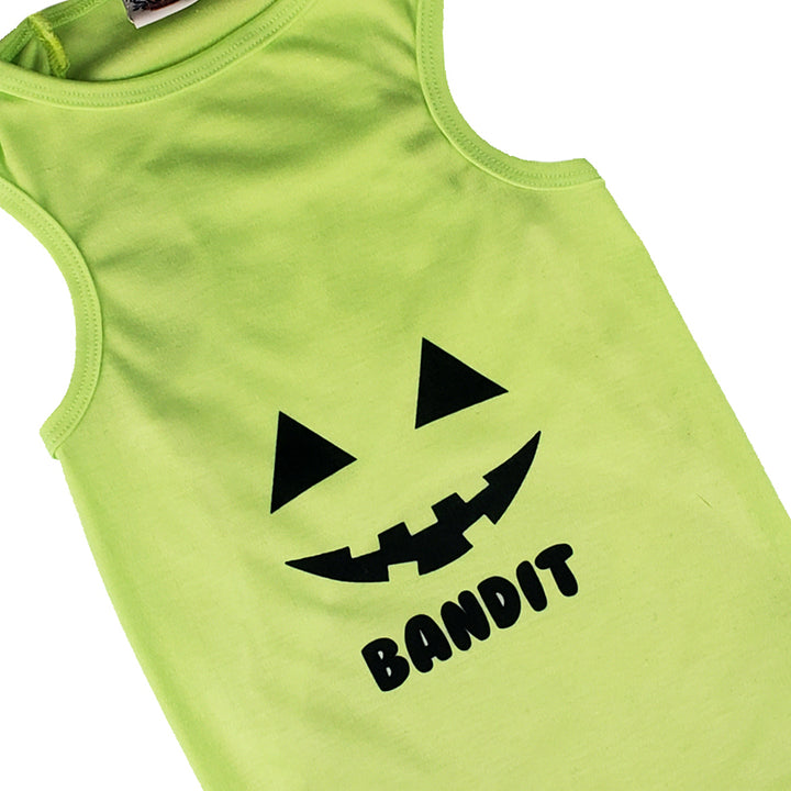 Halloween Dog Shirt | Personalized Happy Jackolantern