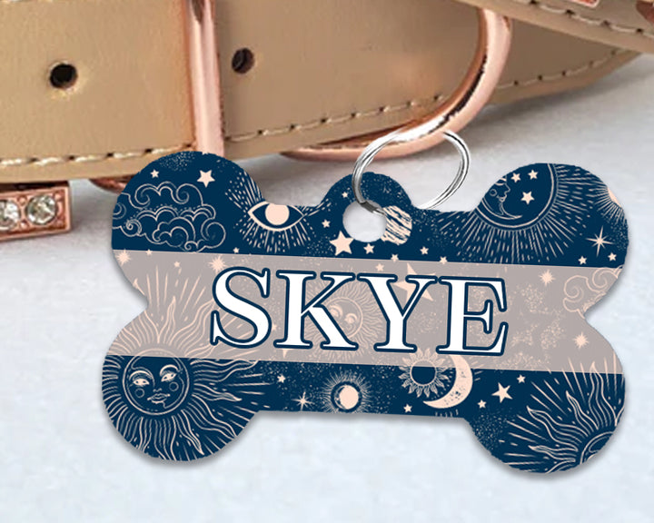 Pet ID Tag | Constellation Blue