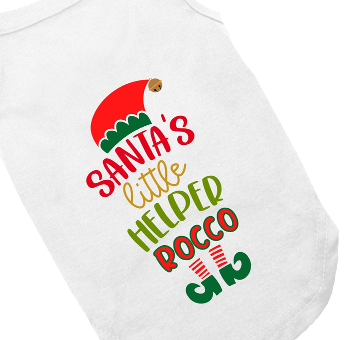 Personalized Santa's Helper Tee