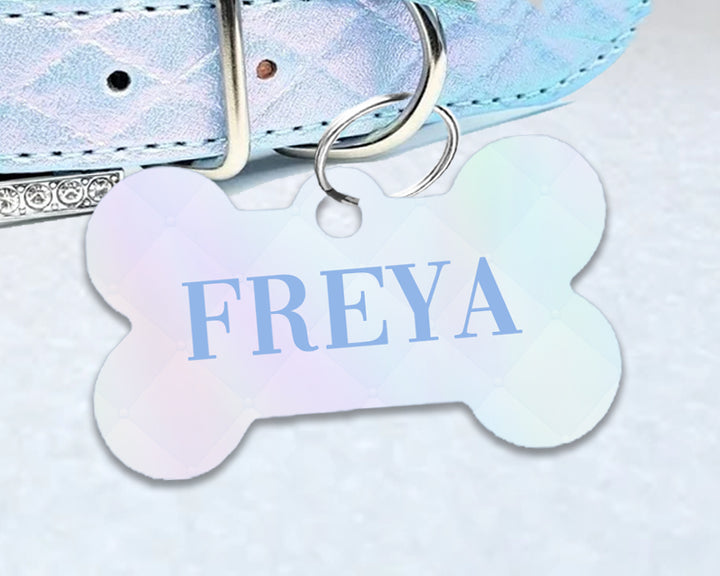 Pet ID Tag | The Periwinkle Quilted Couture