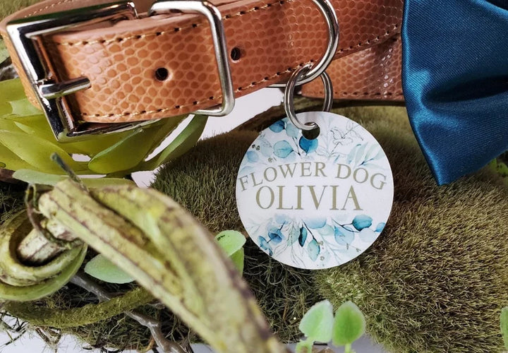 Wedding Pet ID Tag