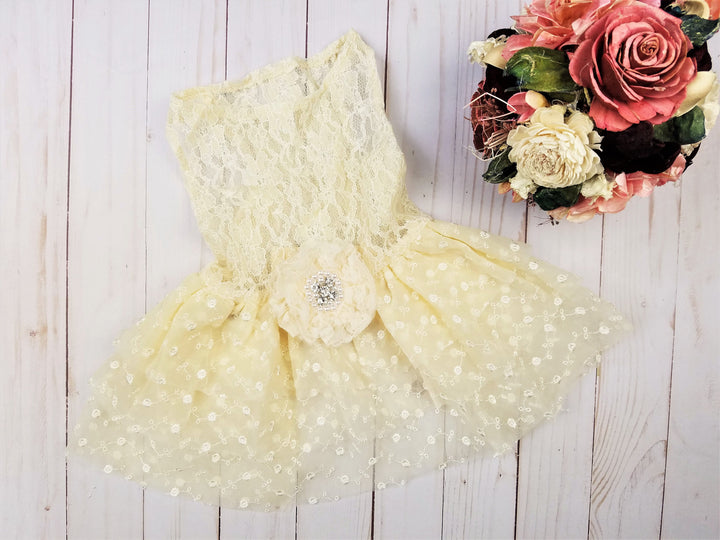 Formal Dog Dress |  The Flower Girl