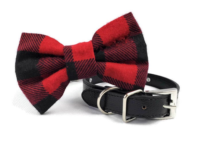 Bowtie Collar | Buffalo Plaid