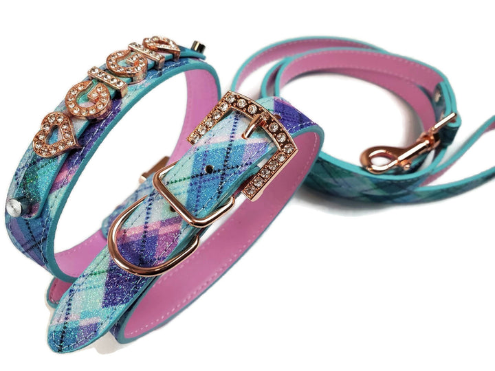 Collar | Pastel Tartan Rose